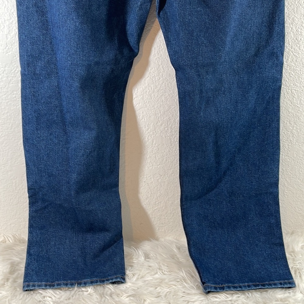 WRANGLER Regular Fit Straight Leg Opening Denim Jeans Size 42x30 NEW - Picture 6 of 11
